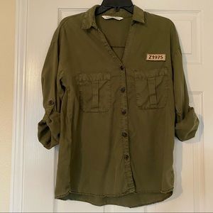Zara z1975 denim shirt